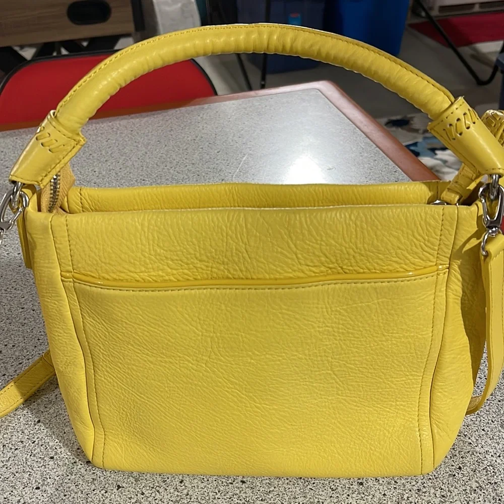Brighton Yellow Handbag/Crossbody - Picture 2 of 6